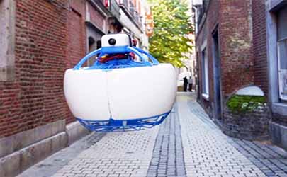 你咋不上天呢?!比無人機(jī)更酷的球形飛行機(jī)器人