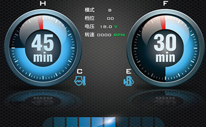 工程車載控制屏UI界面設計